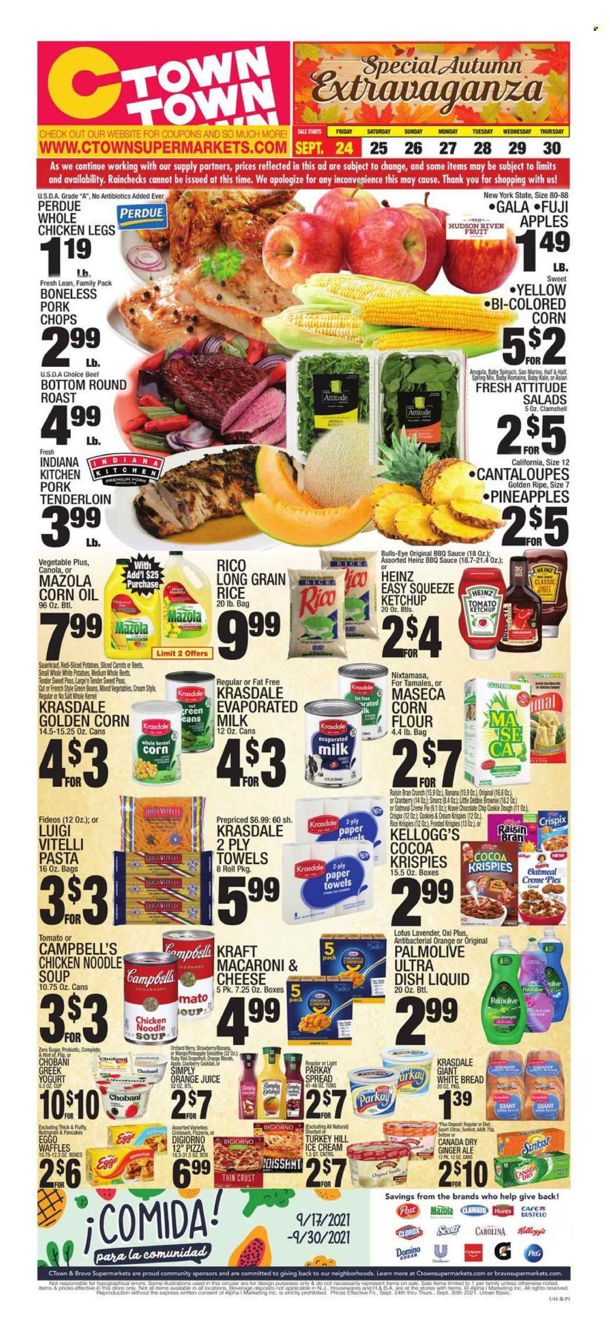 C-Town ad - 09/24/2021 - 09/30/2021. Page 1