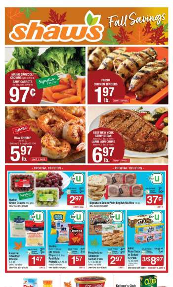 Shaw’s Flyer - 09/24/2021 - 09/30/2021.