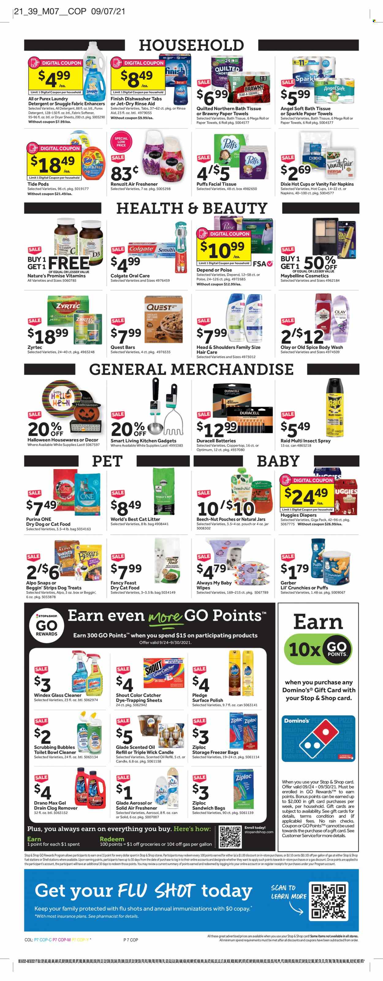 Stop & Shop ad - 09/24/2021 - 09/30/2021. Page 7