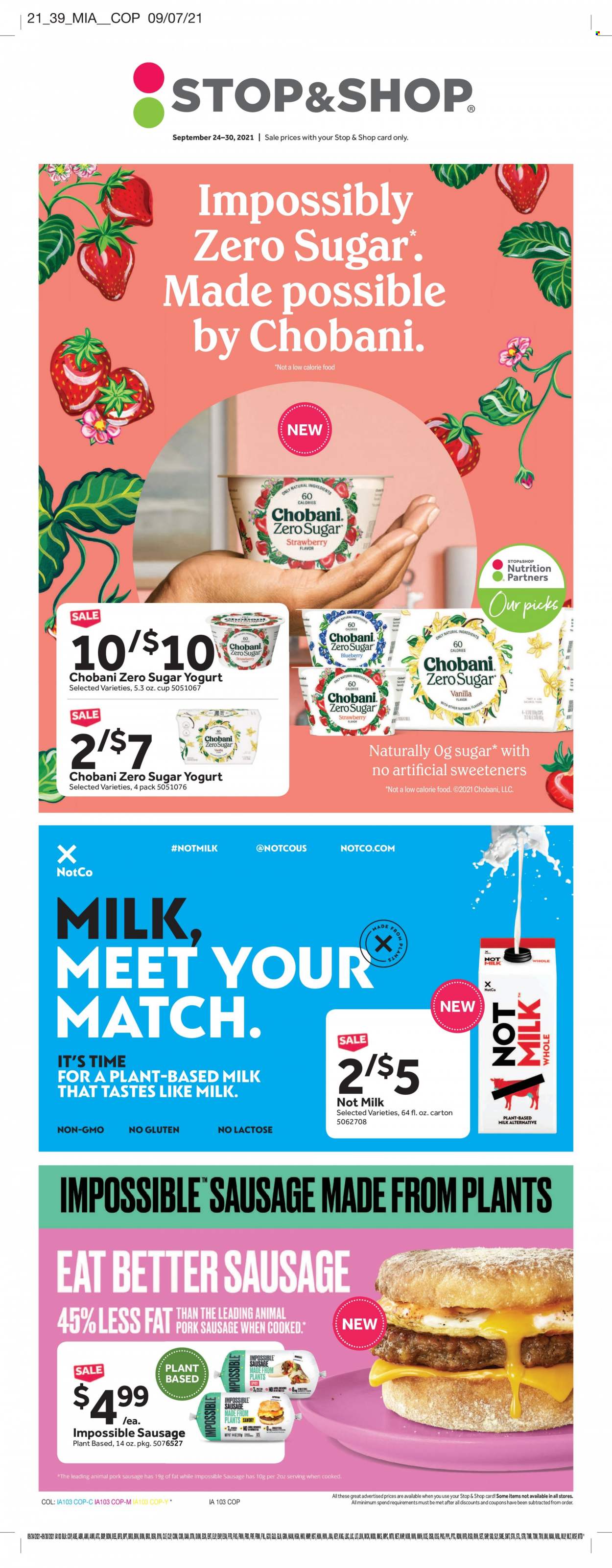 Stop & Shop ad - 09/24/2021 - 09/30/2021. Page 9