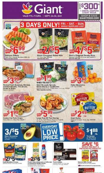 Giant Food Flyer - 09/24/2021 - 09/30/2021.