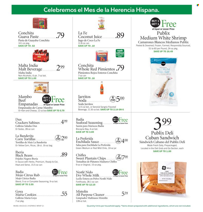 Publix ad - 09/23/2021 - 09/29/2021. Page 3