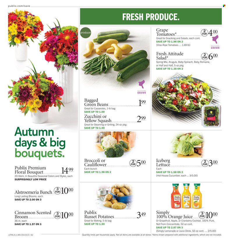 Publix ad - 09/23/2021 - 09/29/2021. Page 10
