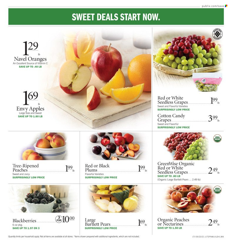 Publix ad - 09/23/2021 - 09/29/2021. Page 11