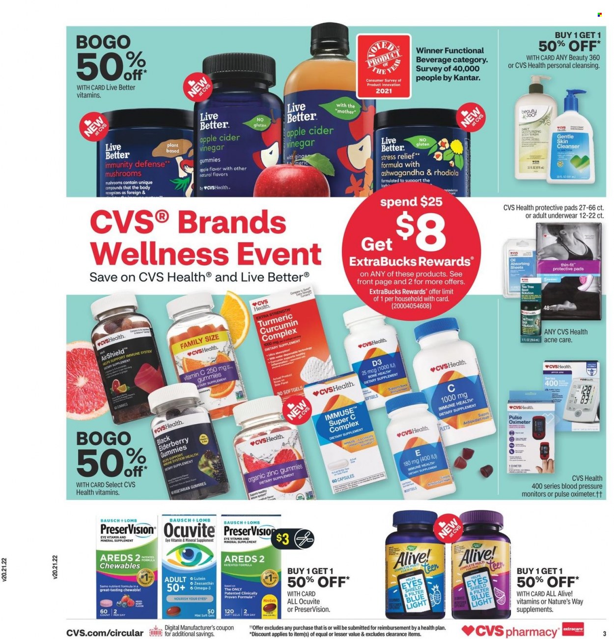CVS Pharmacy ad - 09/26/2021 - 10/02/2021. Page 4
