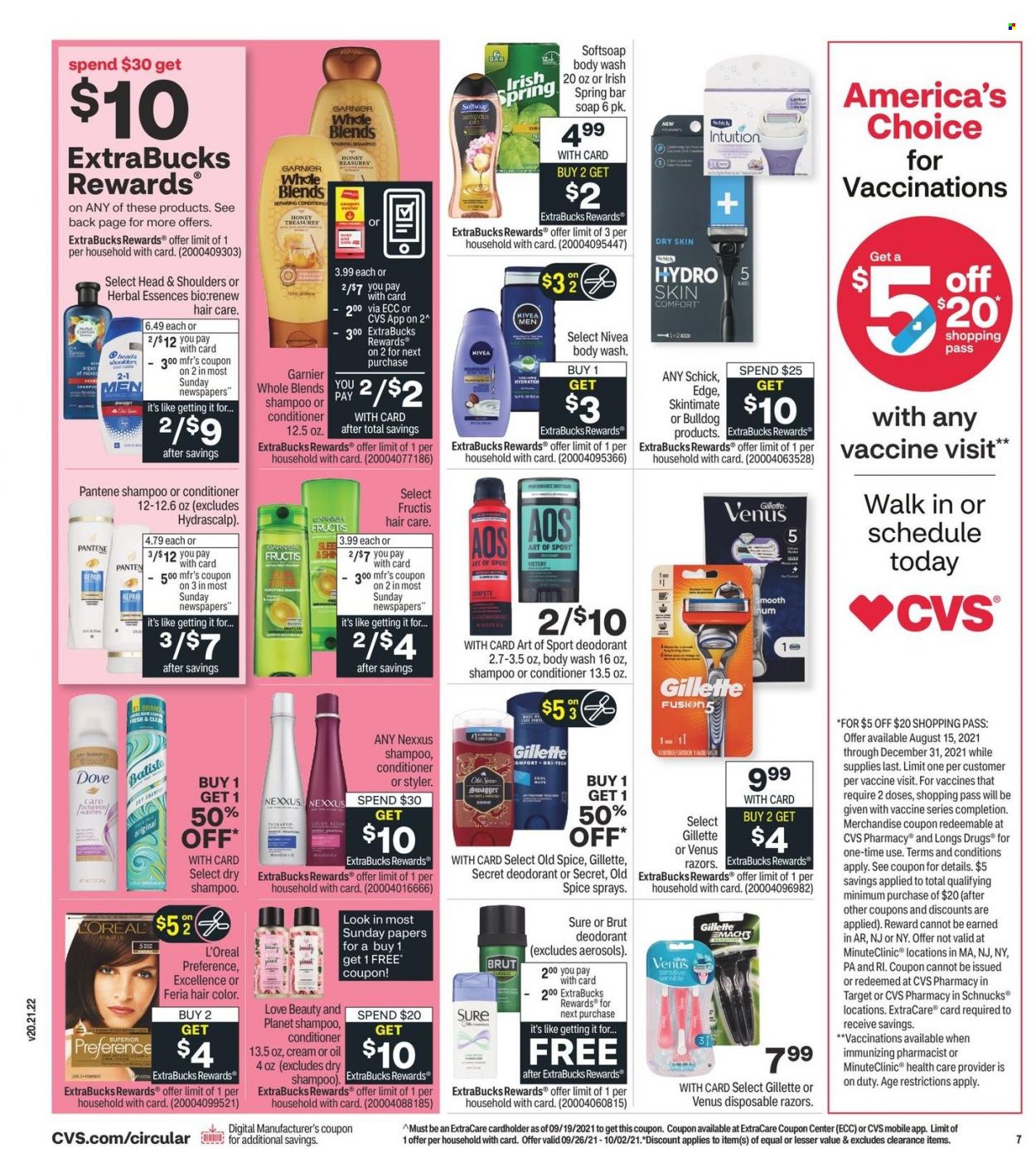CVS Pharmacy ad - 09/26/2021 - 10/02/2021. Page 8