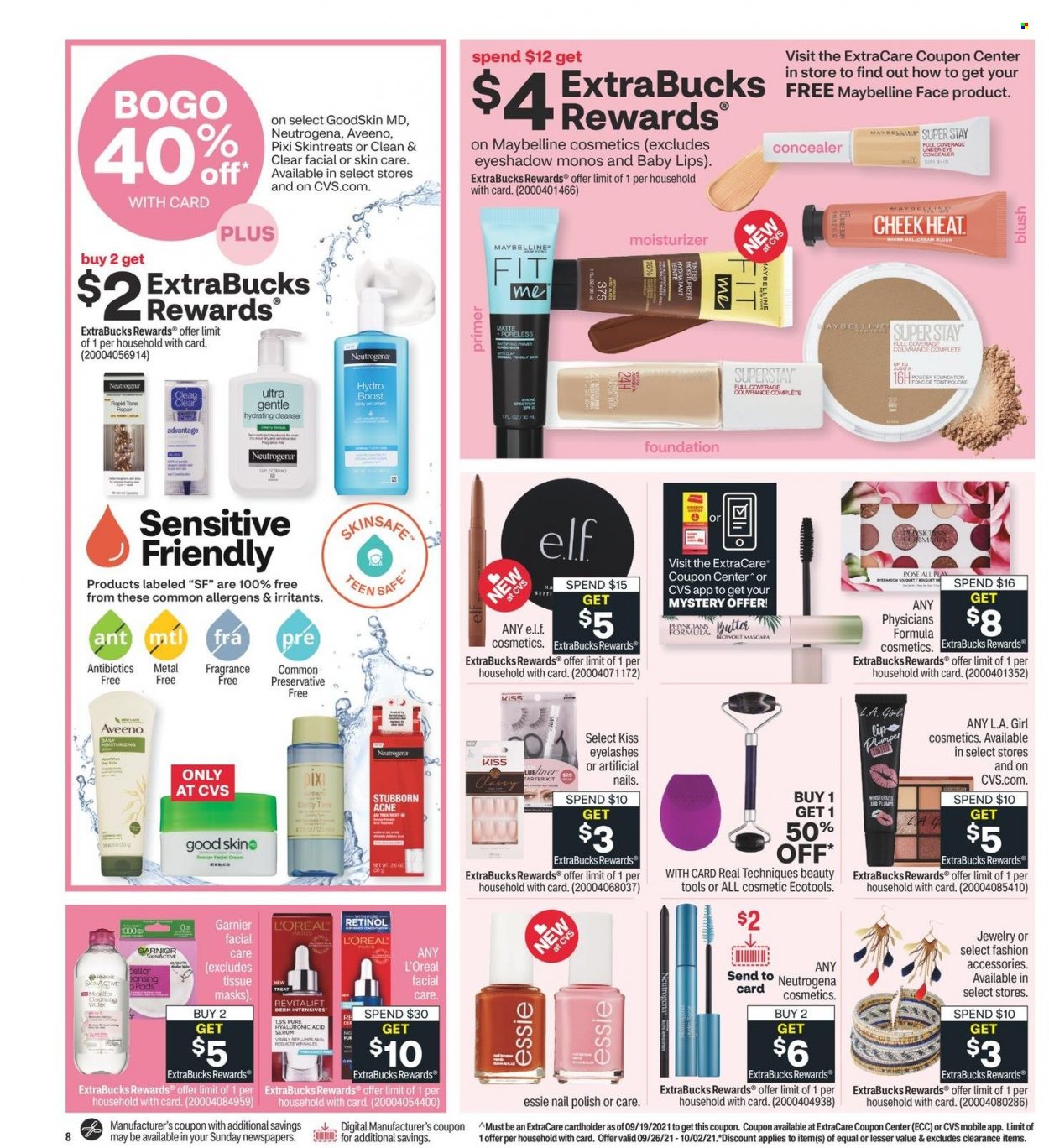 CVS Pharmacy ad - 09/26/2021 - 10/02/2021. Page 9