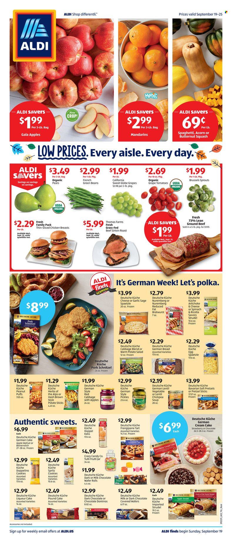 ALDI ad - 09/19/2021 - 09/25/2021. Page 1
