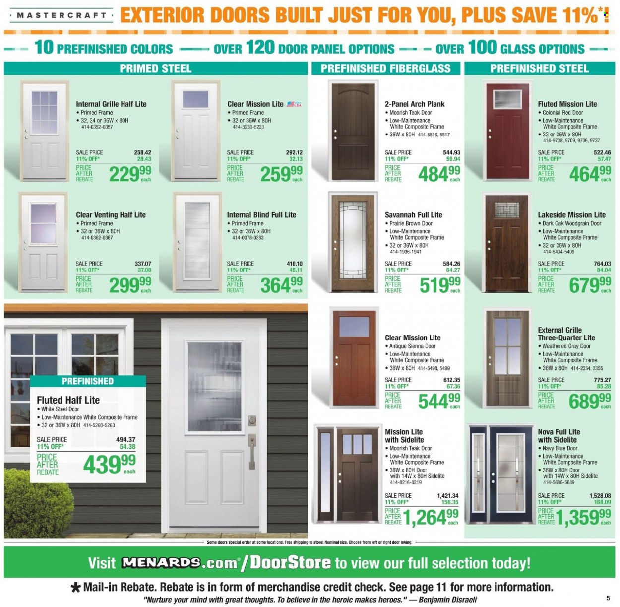 Menards ad - 09/23/2021 - 10/02/2021. Page 6
