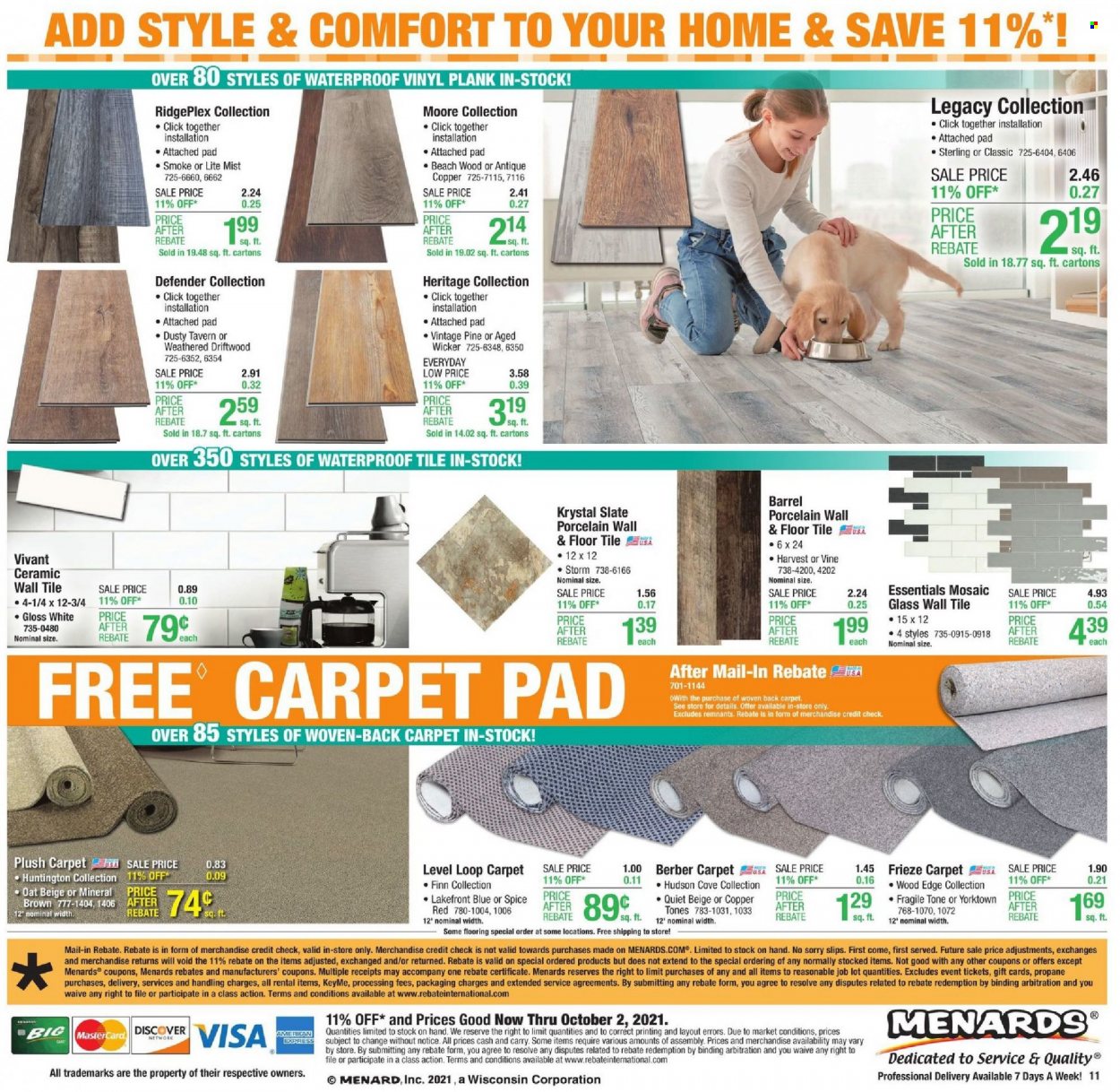 Menards ad - 09/23/2021 - 10/02/2021. Page 16