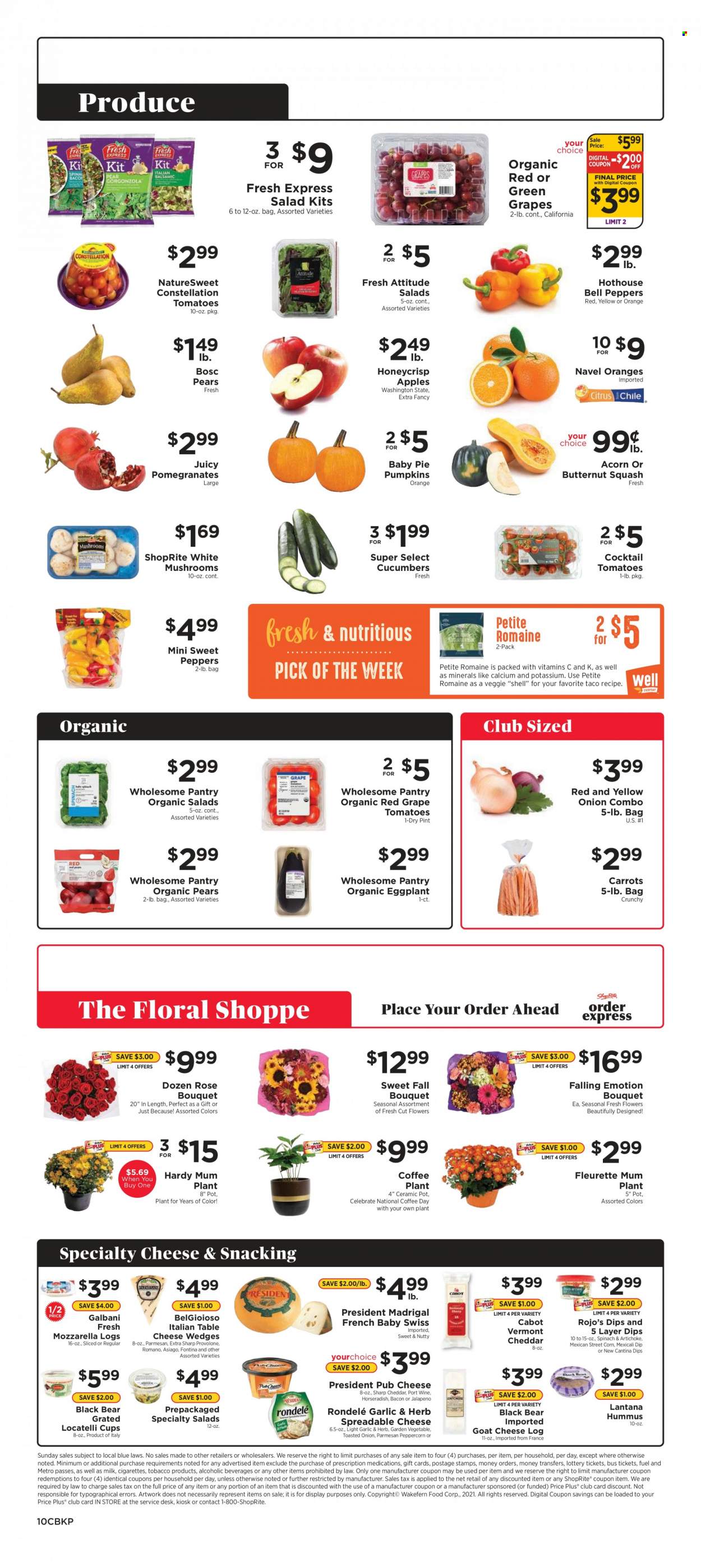 SHOPRITE ad • from Sun, September 26, 2021 page 10