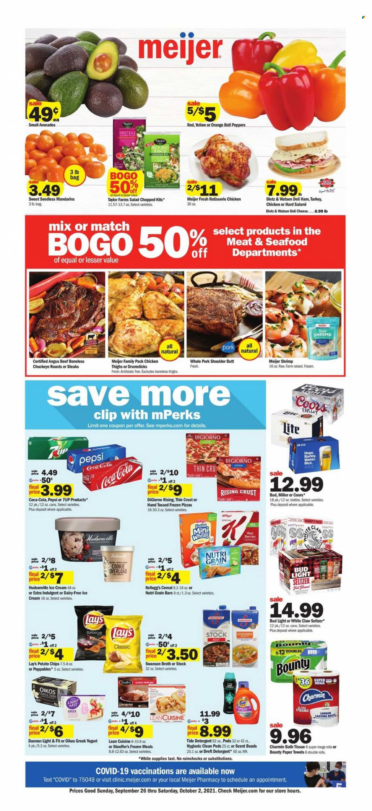 Meijer ad - 09/26/2021 - 10/02/2021. Page 1