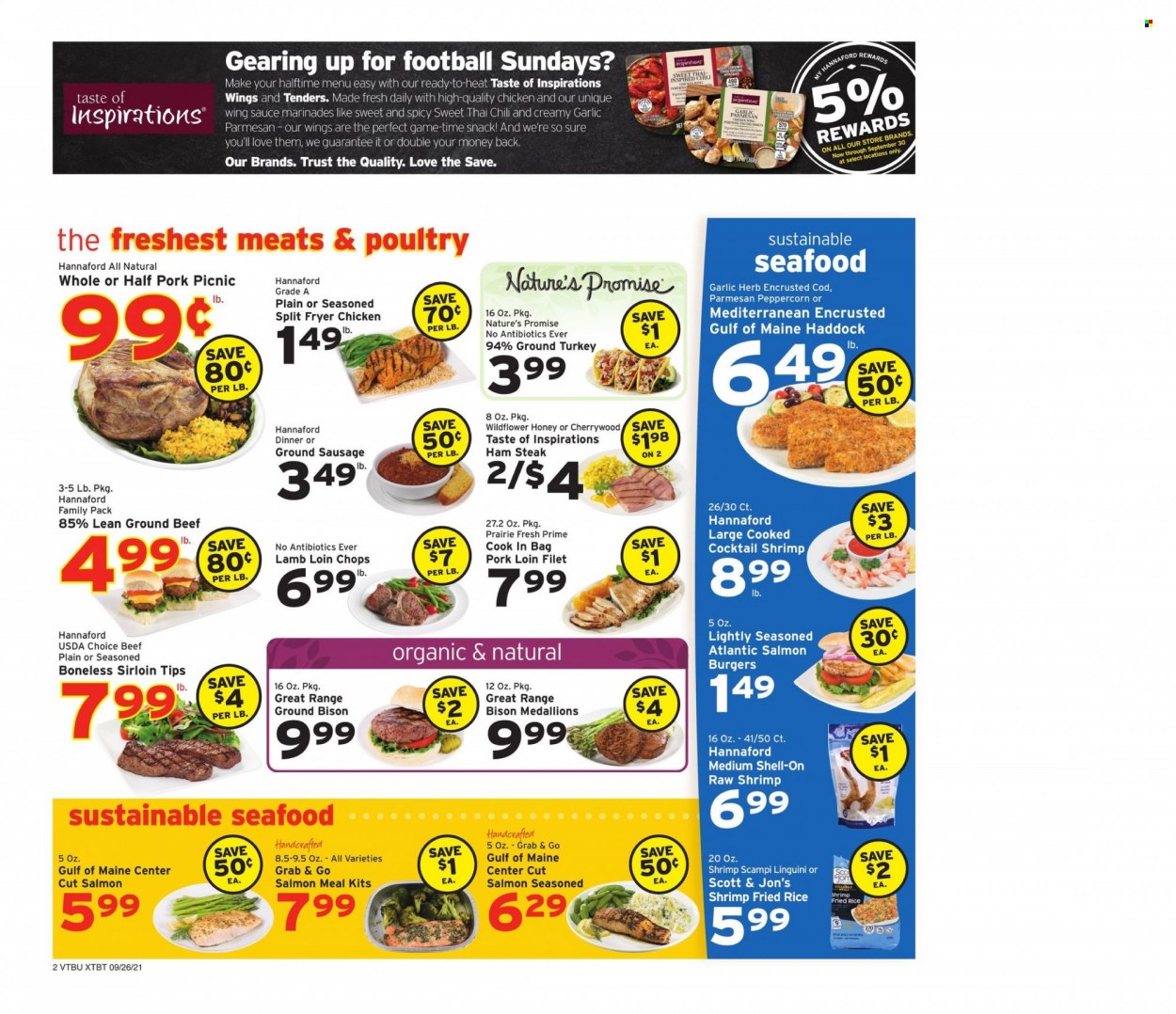 Hannaford ad - 09/26/2021 - 10/02/2021. Page 2