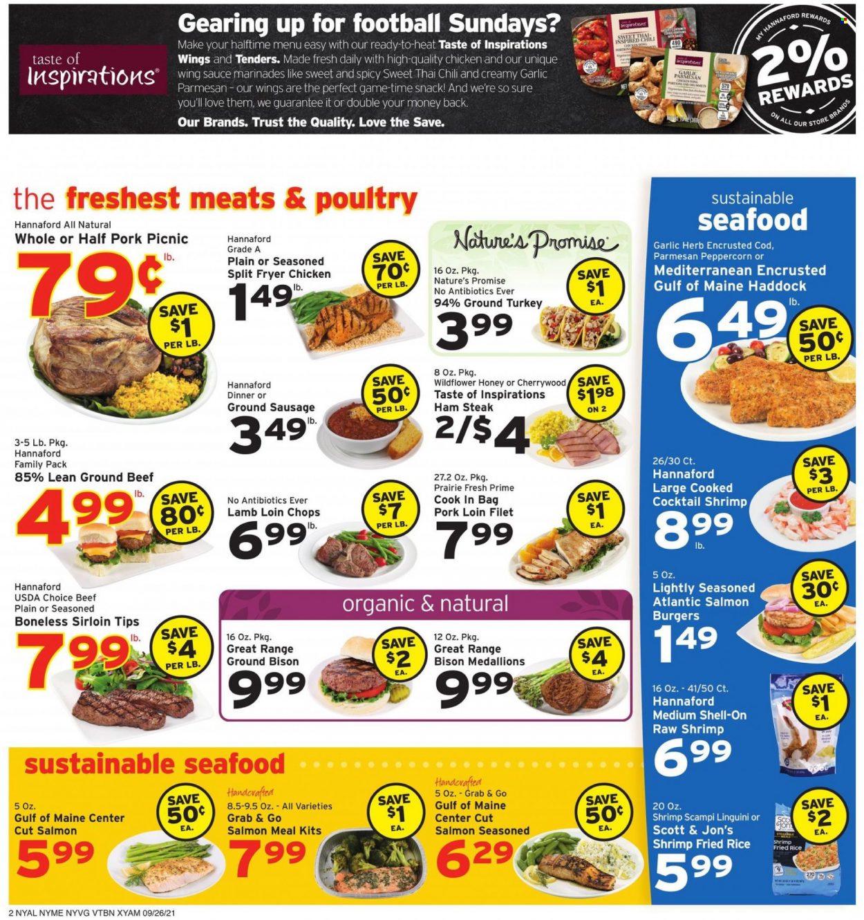 Hannaford ad - 09/26/2021 - 10/02/2021. Page 2