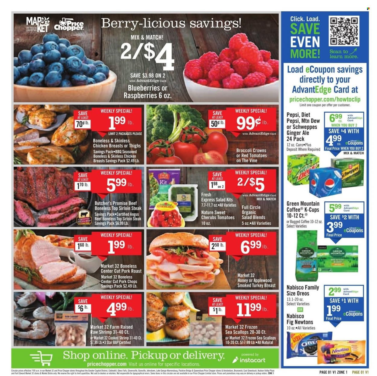 Price Chopper ad - 09/26/2021 - 10/02/2021. Page 1