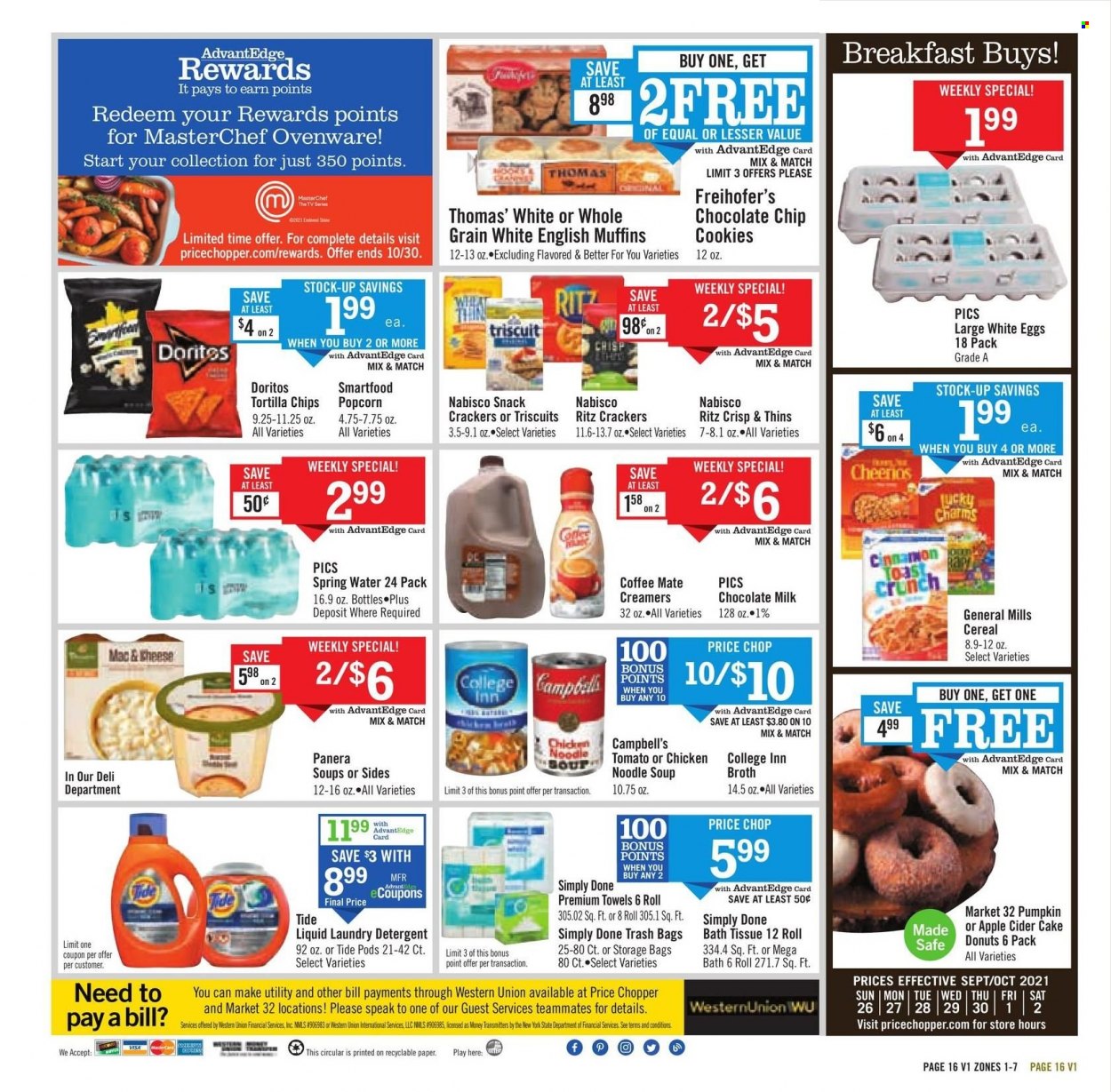 Price Chopper ad - 09/26/2021 - 10/02/2021. Page 16