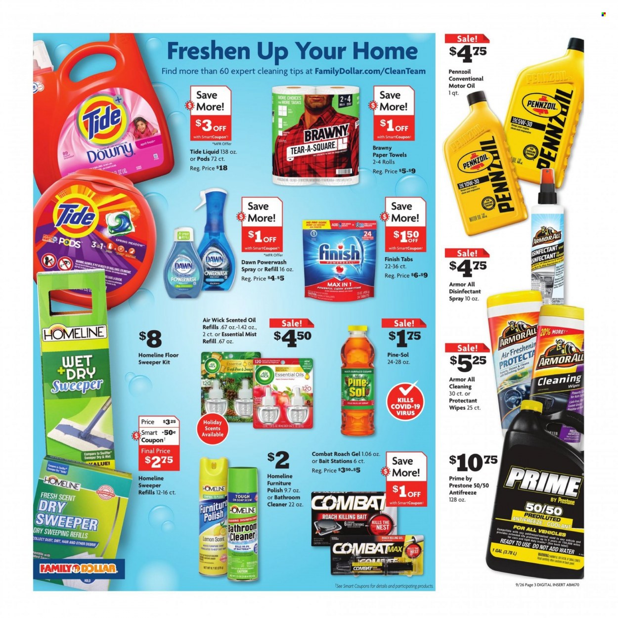 Family Dollar ad - 09/26/2021 - 10/03/2021. Page 3