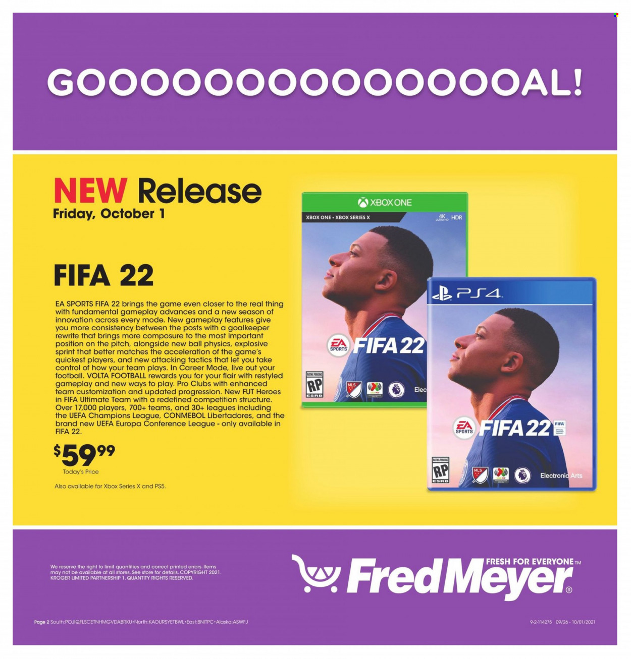 Fred Meyer ad - 09/26/2021 - 10/01/2021. Page 2
