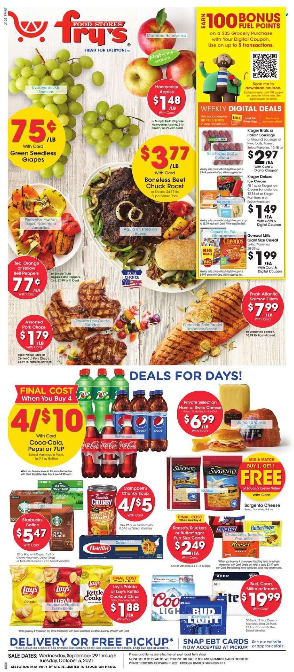 Fry’s ad - 09/29/2021 - 10/05/2021. Page 1