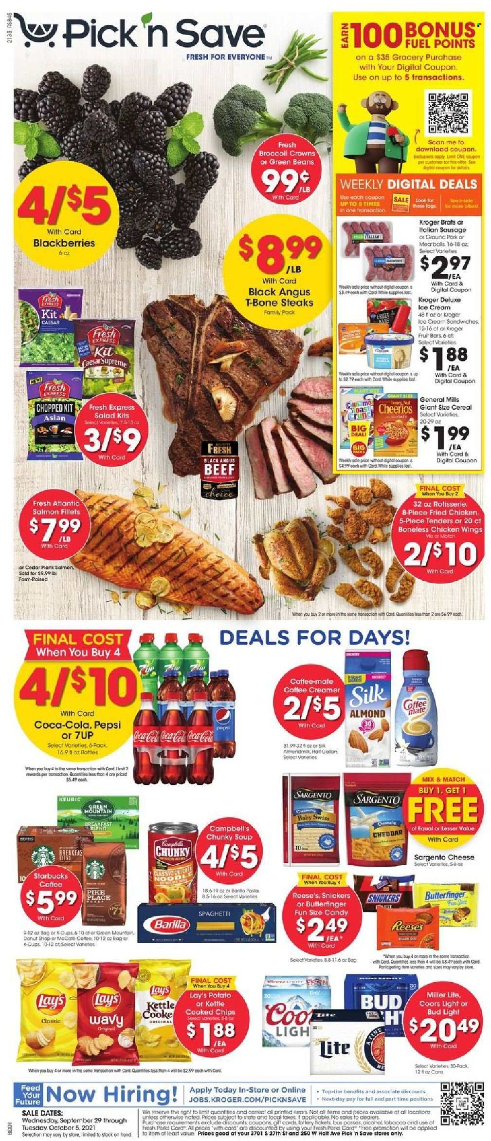 Pick ‘n Save ad - 09/29/2021 - 10/05/2021. Page 1