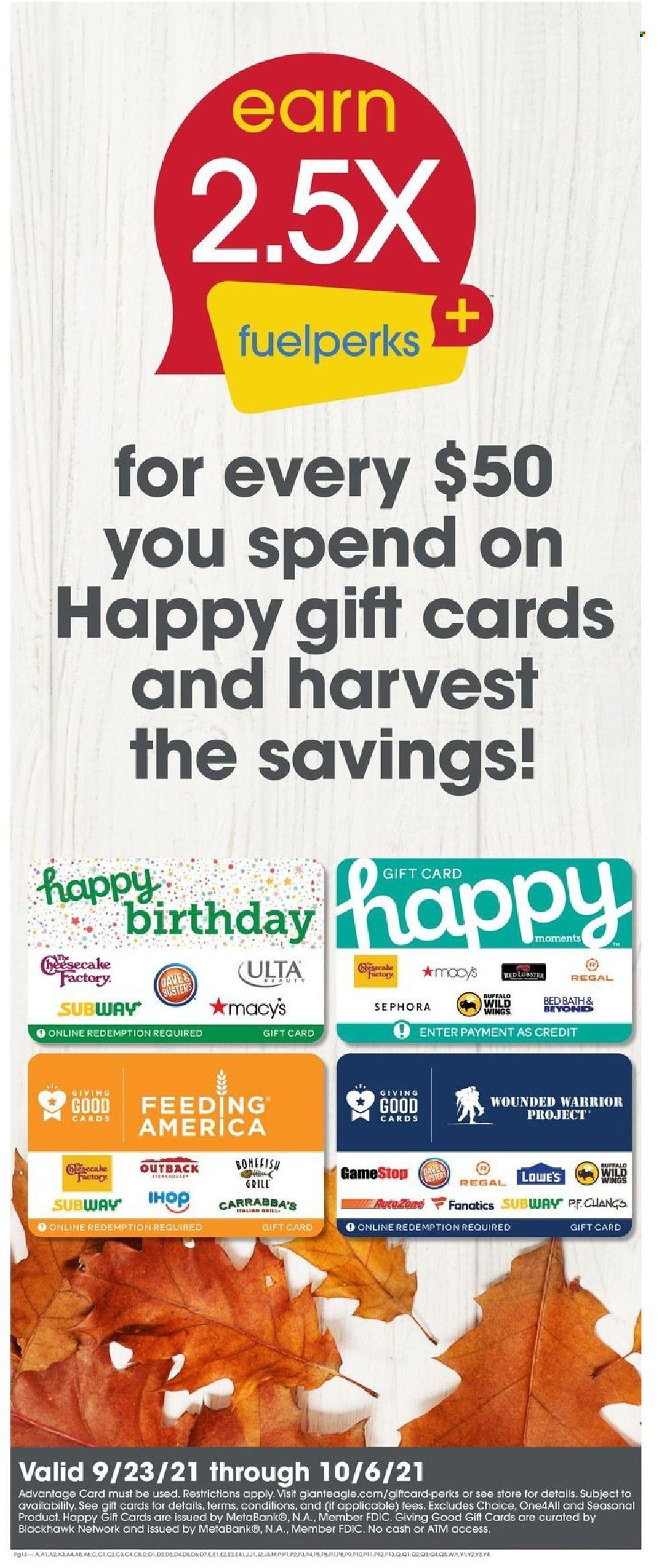 Giant Eagle ad - 09/30/2021 - 10/06/2021. Page 12