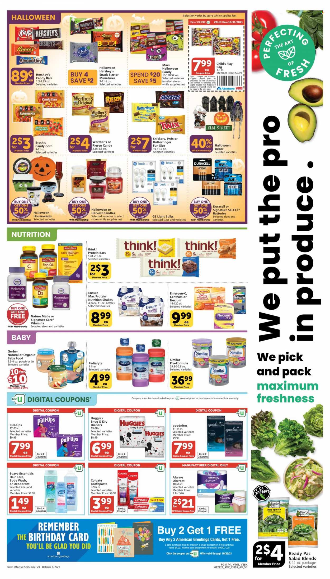 Albertsons ad - 09/29/2021 - 10/05/2021. Page 5