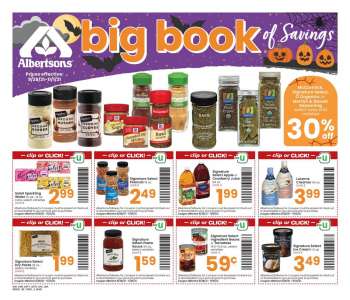 Albertsons Flyer - 09/28/2021 - 11/01/2021.