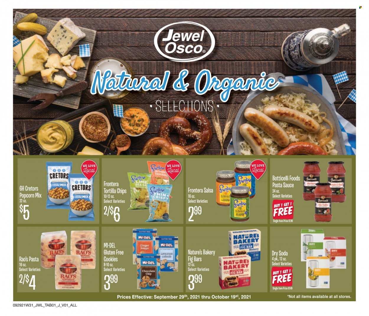 Jewel Osco ad - 09/29/2021 - 10/19/2021. Page 1