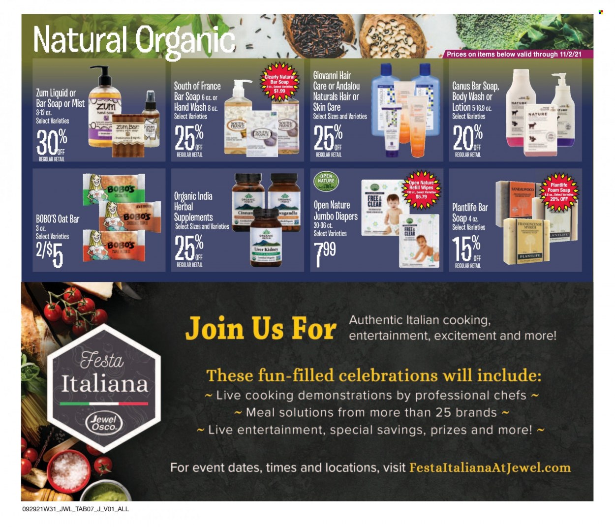Jewel Osco ad - 09/29/2021 - 10/19/2021. Page 7