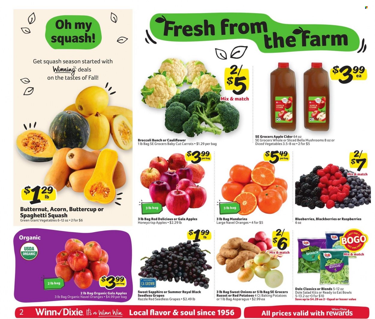 Winn Dixie ad - 09/29/2021 - 10/05/2021. Page 2