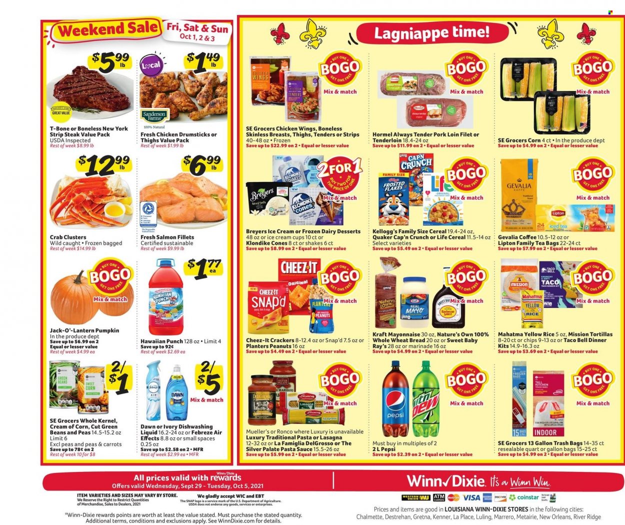 Winn Dixie ad - 09/29/2021 - 10/05/2021. Page 18