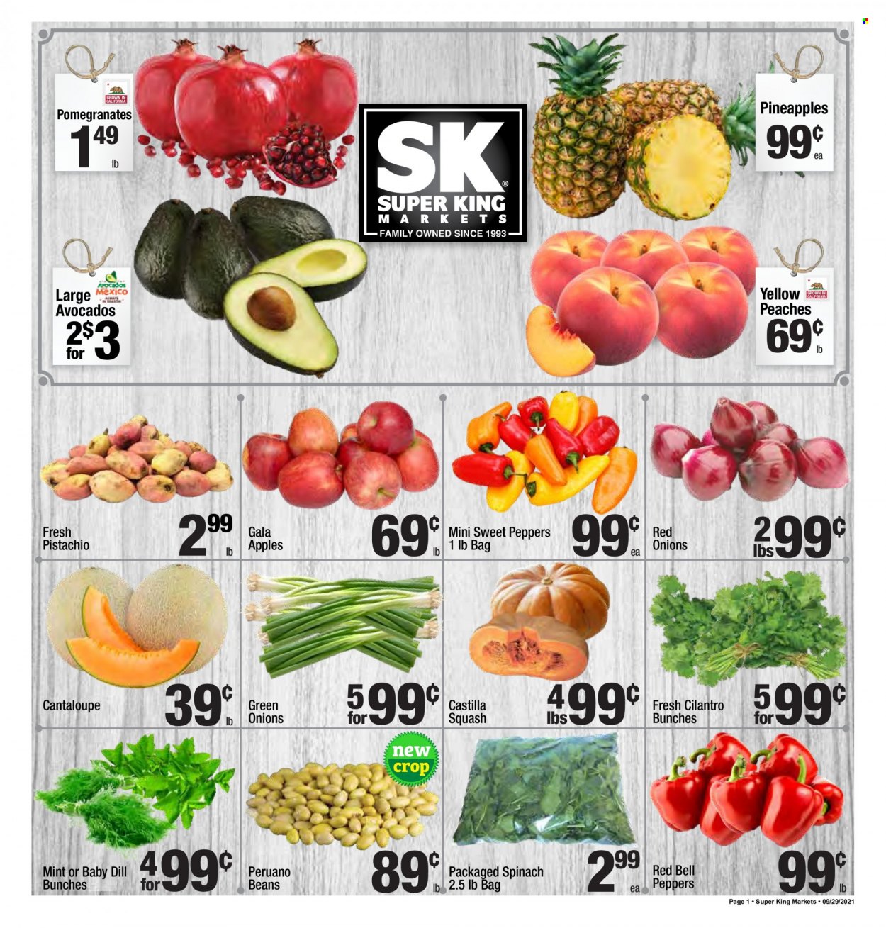 Super King Markets ad - 09/29/2021 - 10/05/2021. Page 1