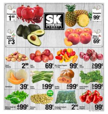 Super King Markets Flyer - 09/29/2021 - 10/05/2021.