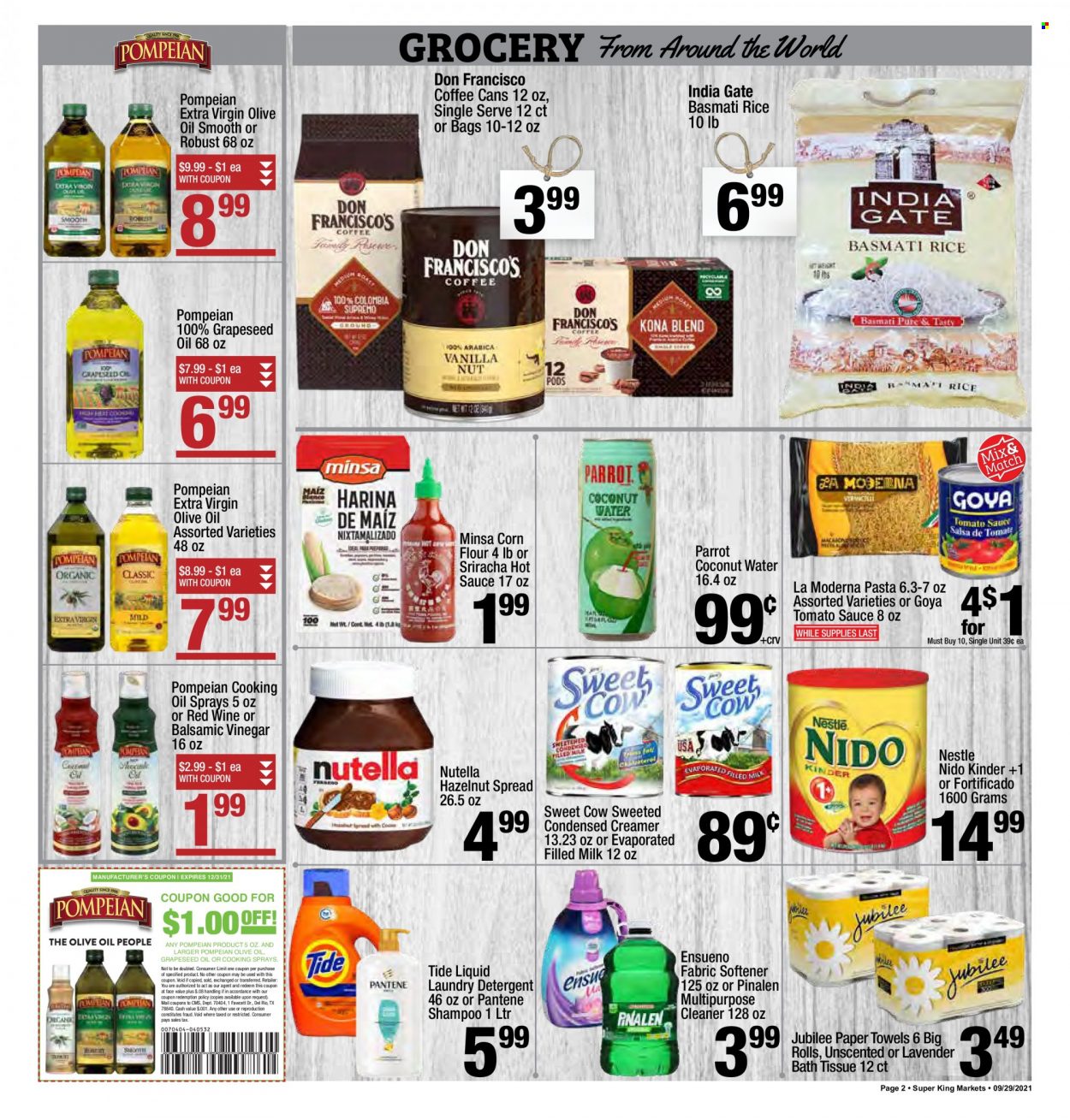 Super King Markets ad - 09/29/2021 - 10/05/2021. Page 2