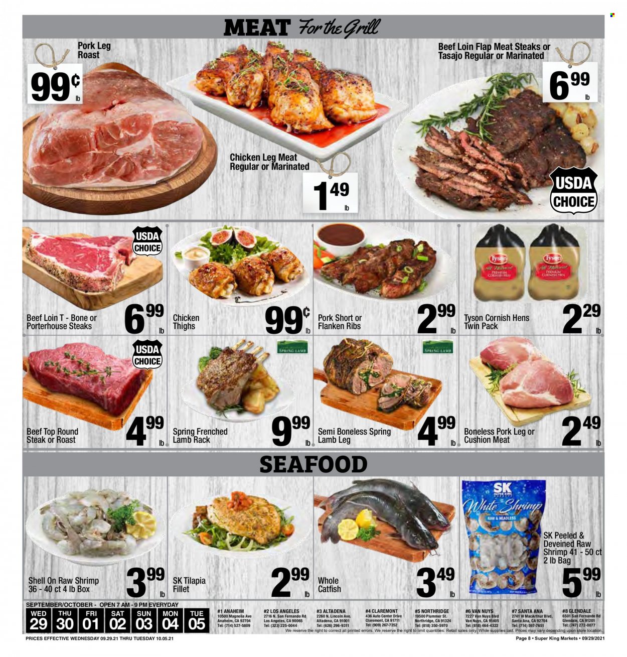Super King Markets ad - 09/29/2021 - 10/05/2021. Page 8