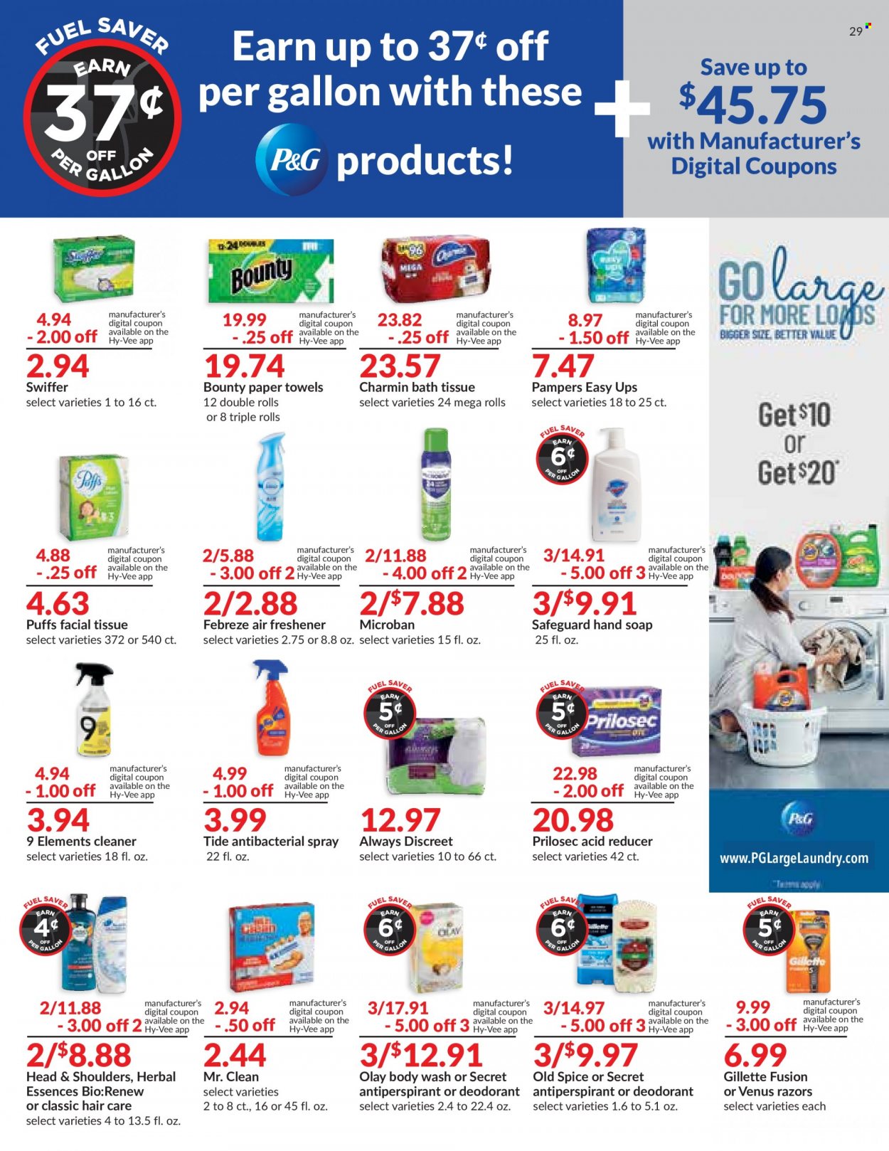 Hy-Vee ad - 09/29/2021 - 10/05/2021. Page 29