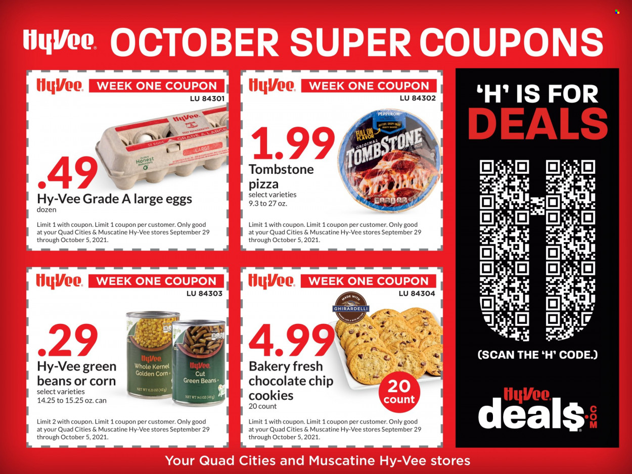 Hy-Vee ad - 09/29/2021 - 10/05/2021. Page 1