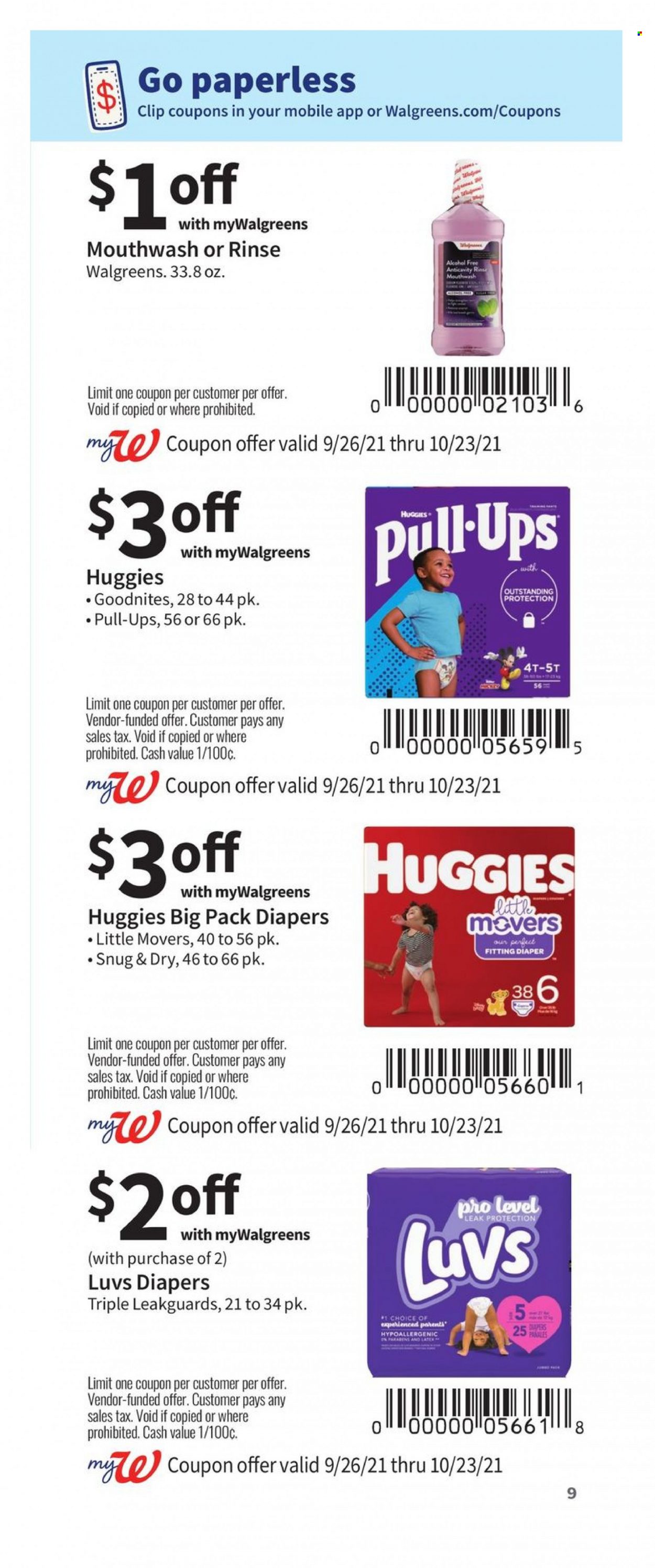 Walgreens ad - 09/26/2021 - 10/23/2021. Page 9