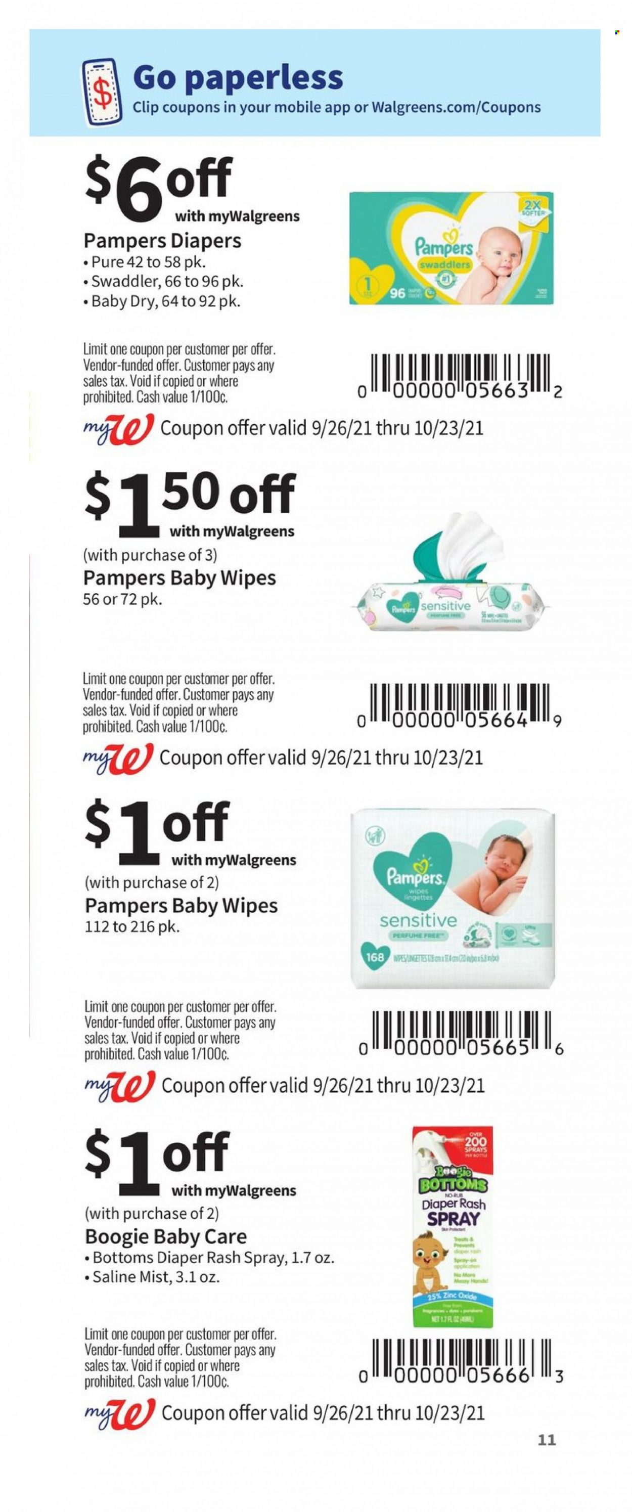 Walgreens ad - 09/26/2021 - 10/23/2021. Page 11