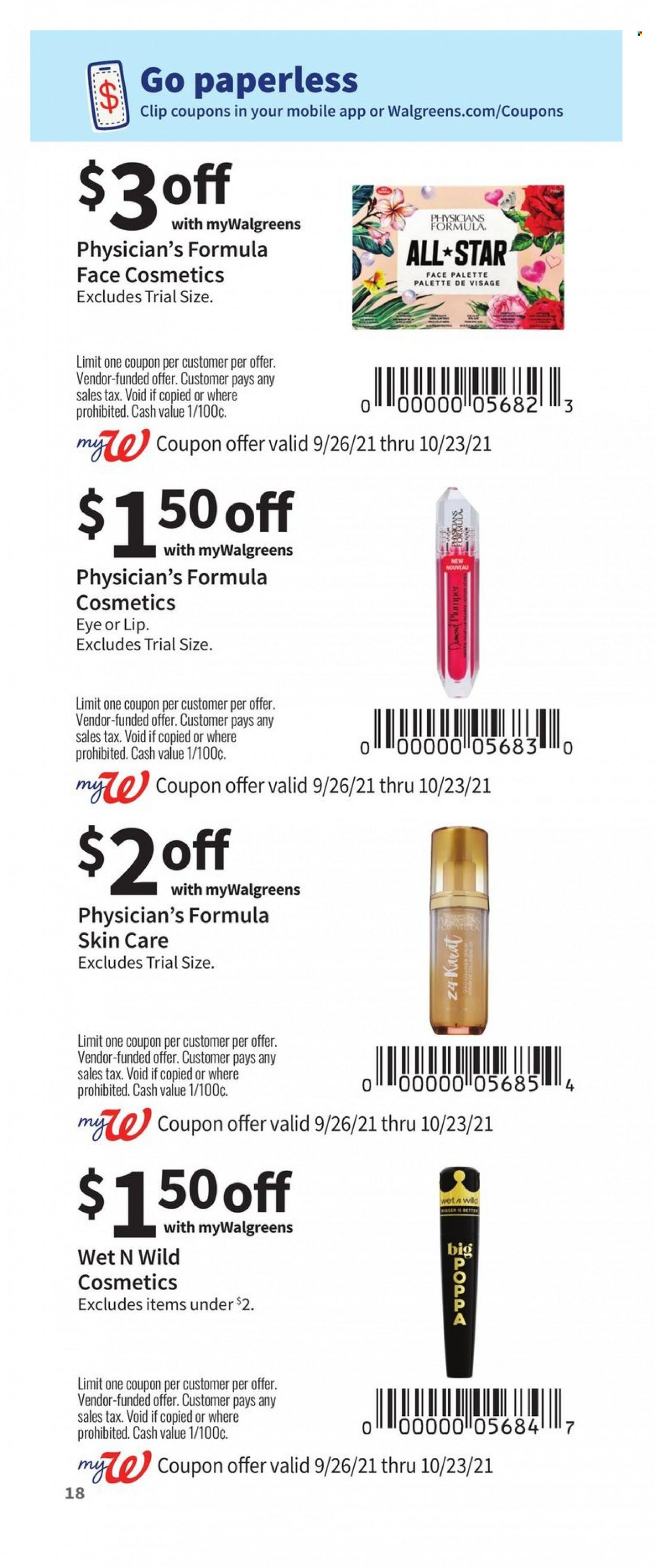 Walgreens ad - 09/26/2021 - 10/23/2021. Page 18