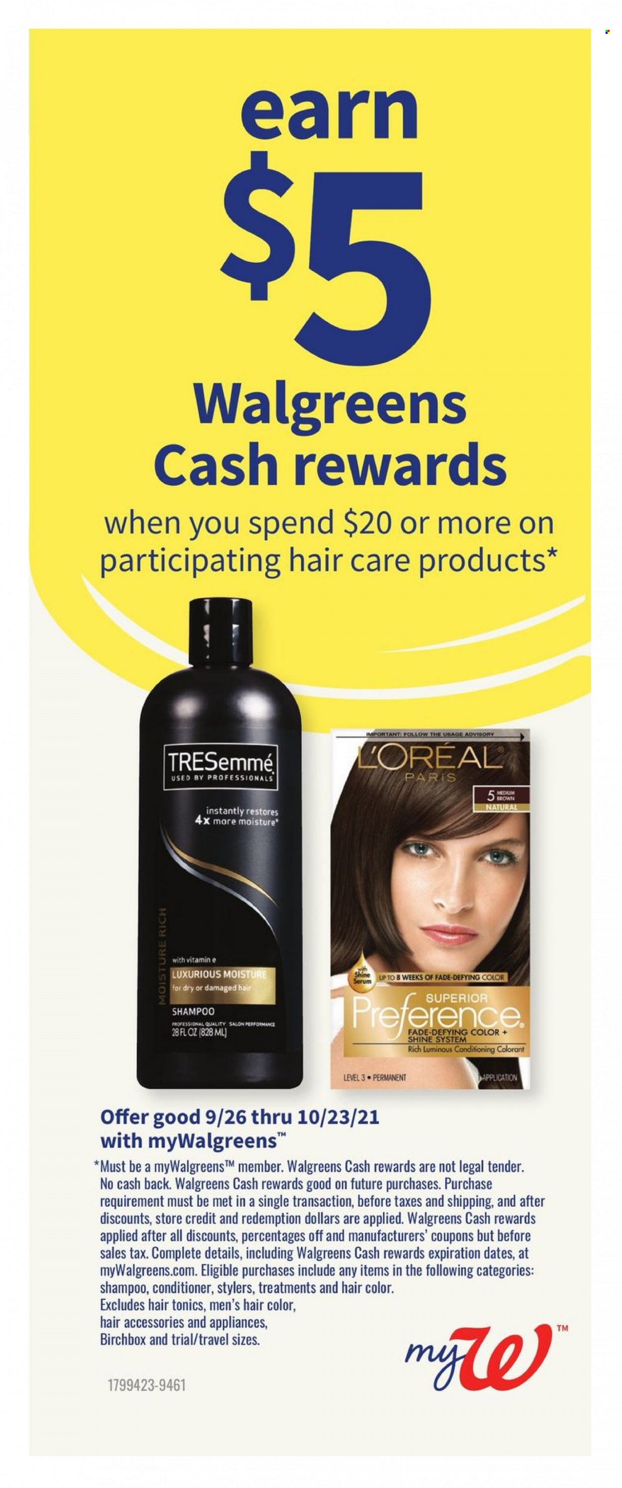 Walgreens ad - 09/26/2021 - 10/23/2021. Page 19