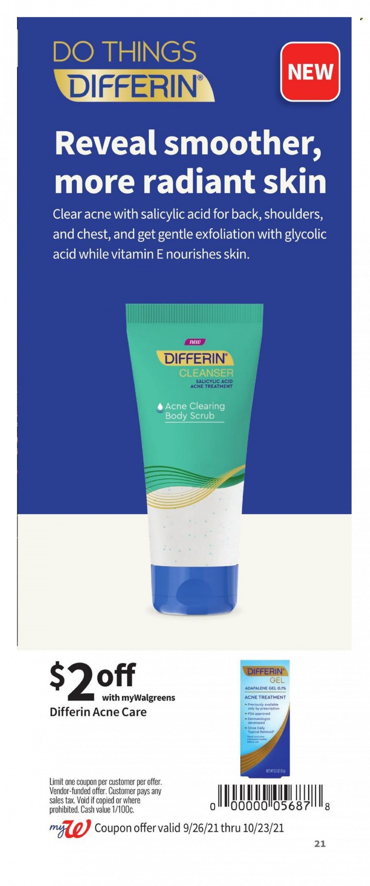 Walgreens ad - 09/26/2021 - 10/23/2021. Page 21