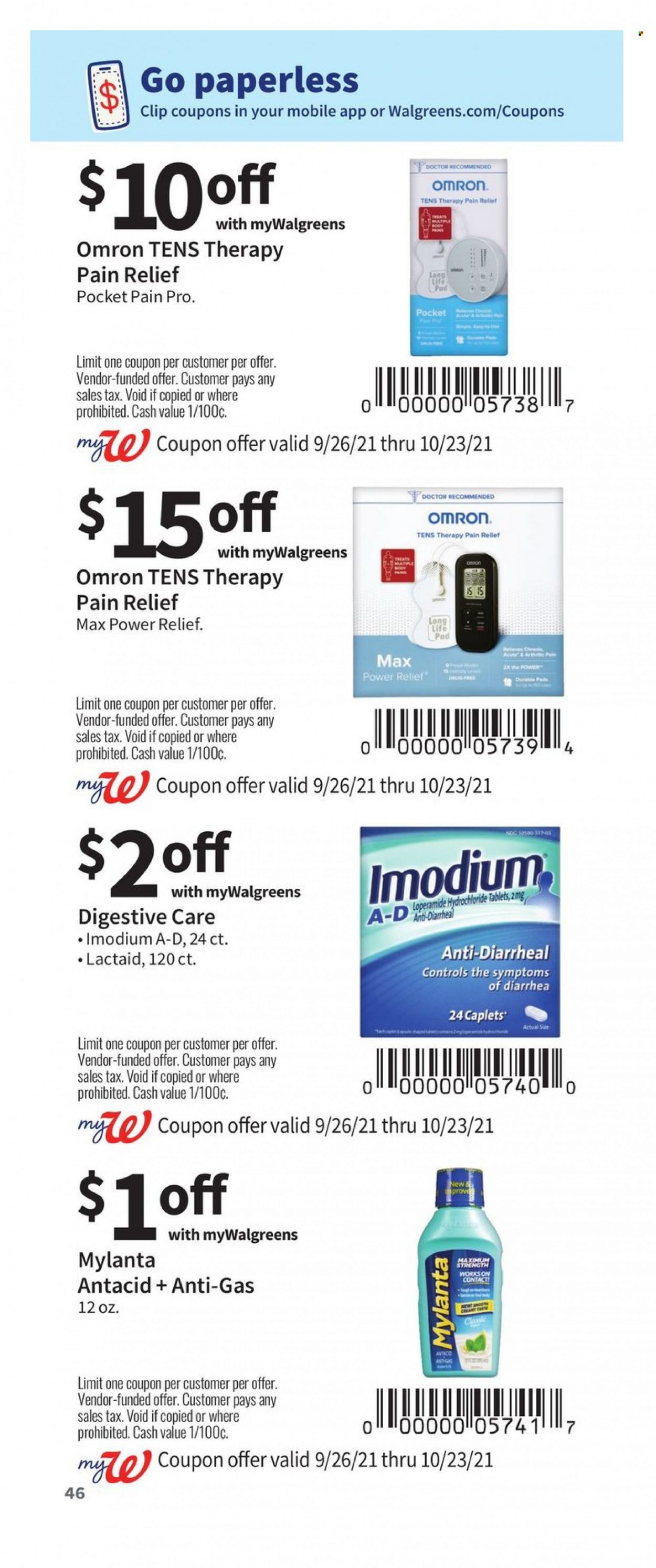 Walgreens ad - 09/26/2021 - 10/23/2021. Page 46