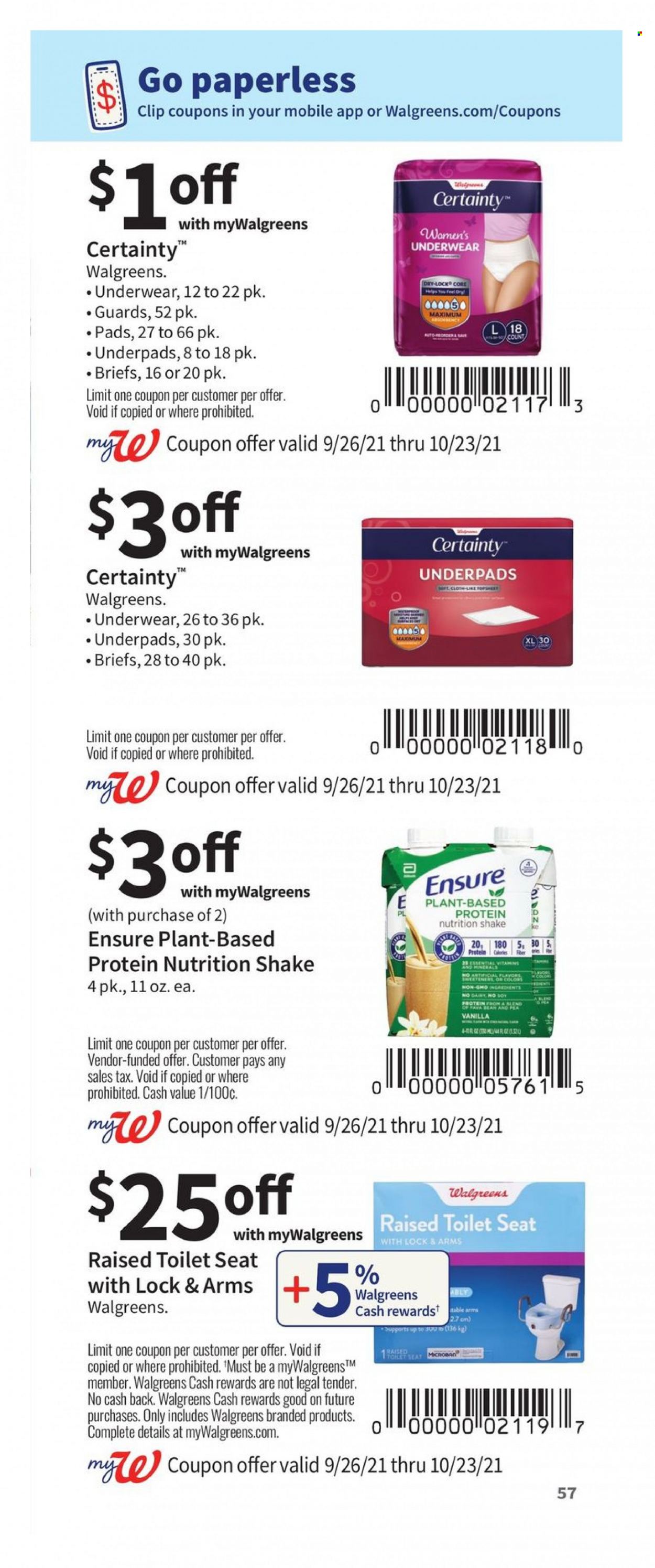 Walgreens ad - 09/26/2021 - 10/23/2021. Page 57