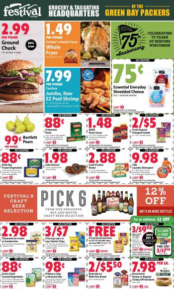 Festival Foods Flyer - 09/29/2021 - 10/05/2021.