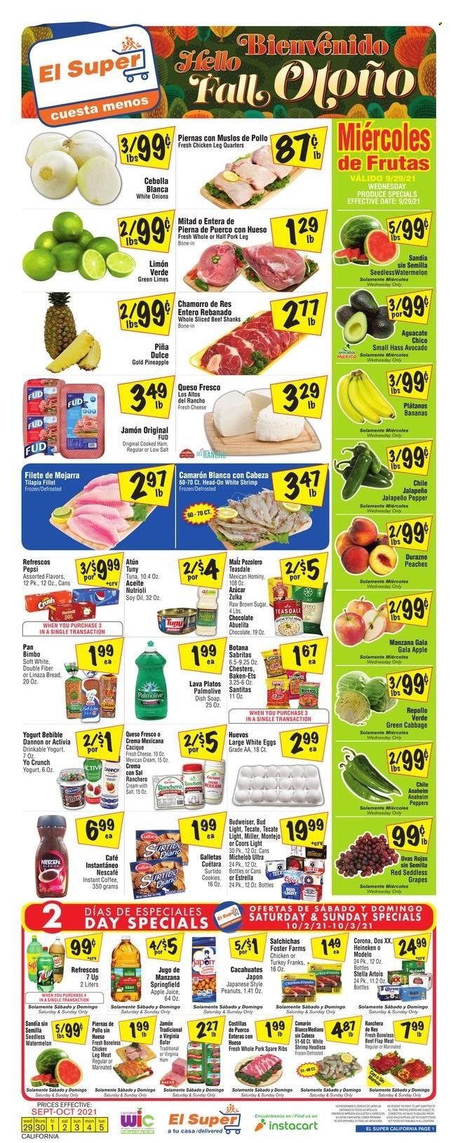 El Super ad - 09/29/2021 - 10/05/2021. Page 1