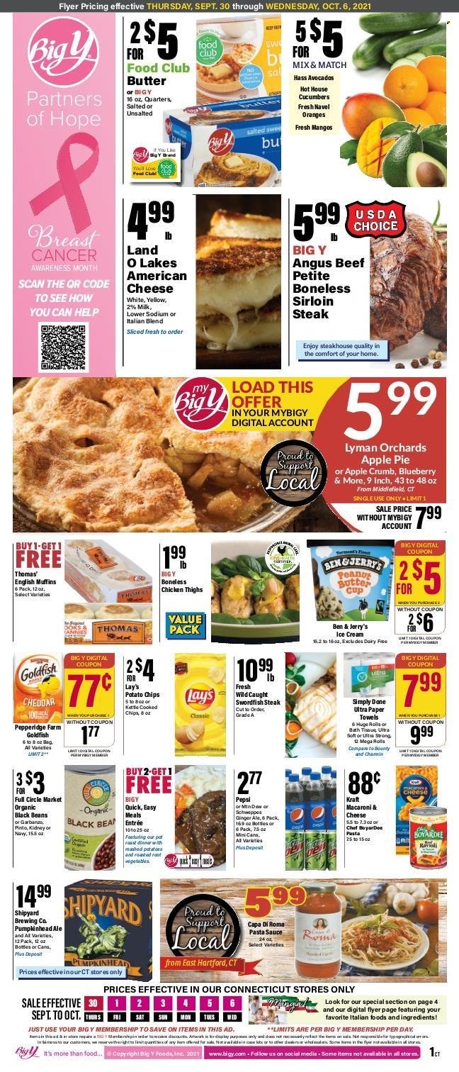 Big Y ad - 09/30/2021 - 10/06/2021. Page 1