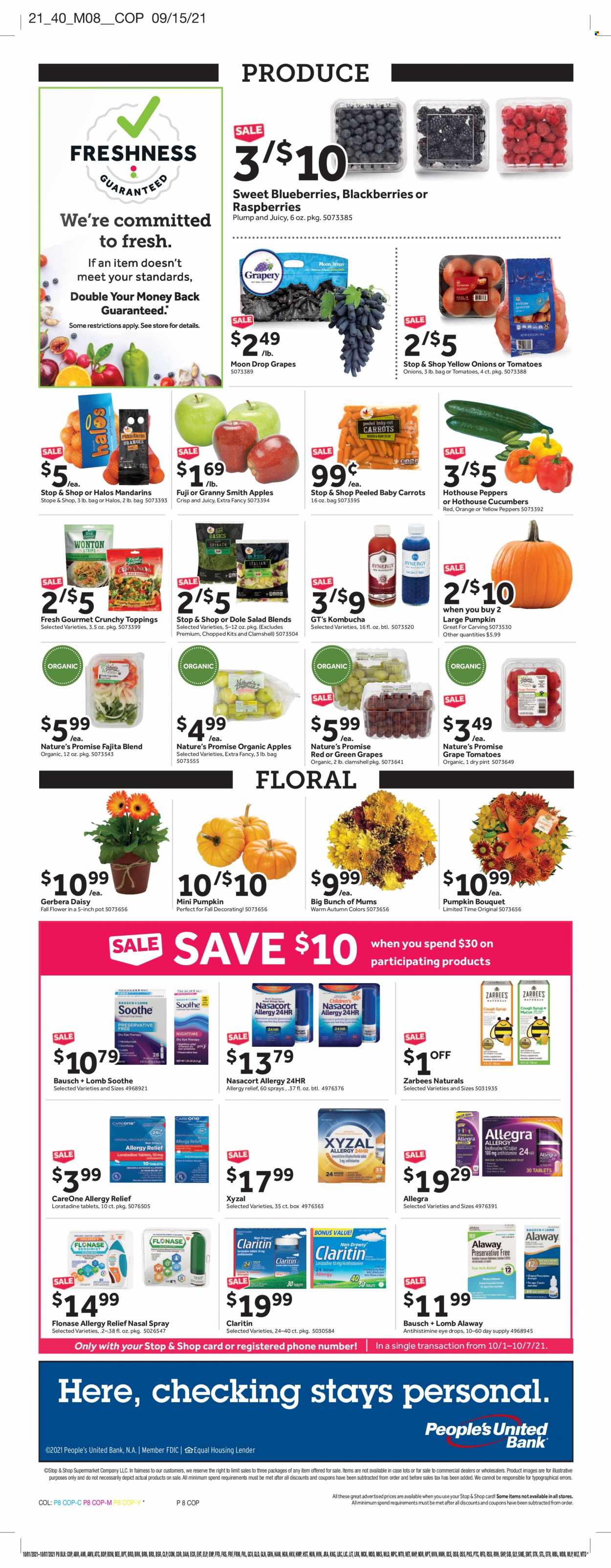 Stop & Shop ad - 10/01/2021 - 10/07/2021. Page 8