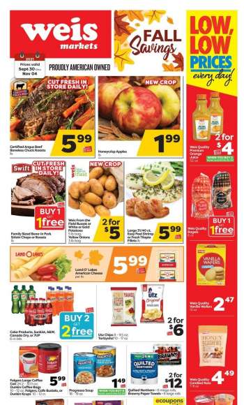 Weis Flyer - 09/30/2021 - 11/04/2021.
