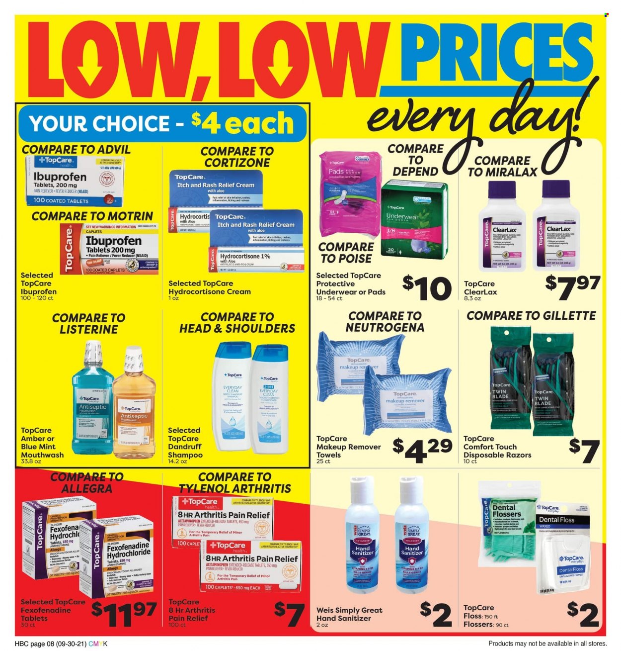 Weis ad - 09/30/2021 - 11/04/2021. Page 8